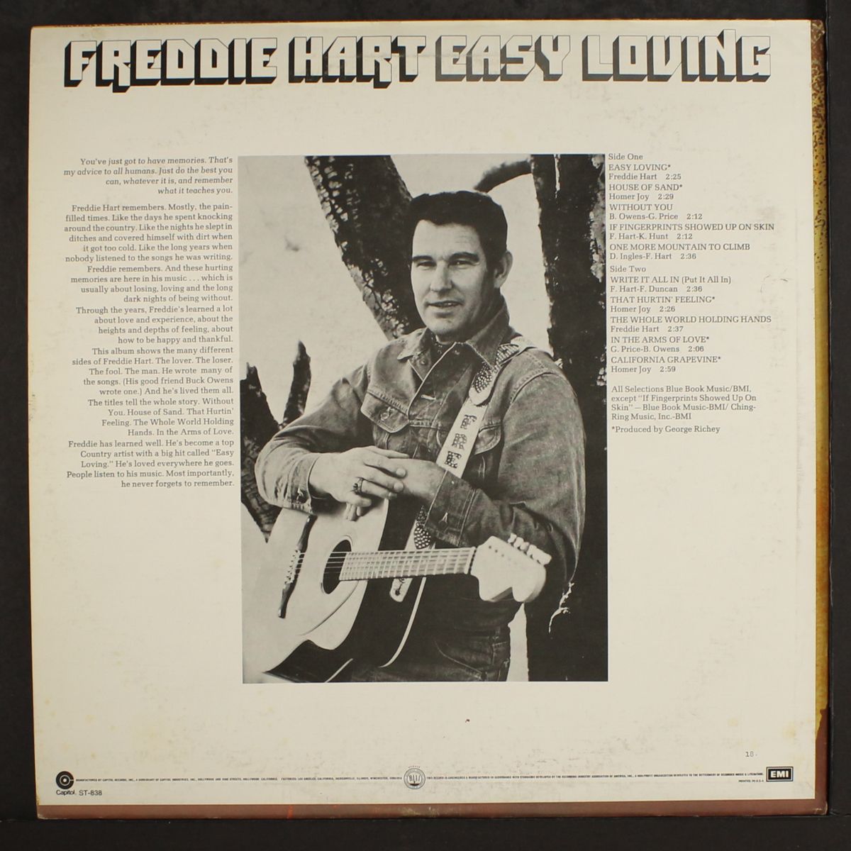 easy loving by FREDDIE HART