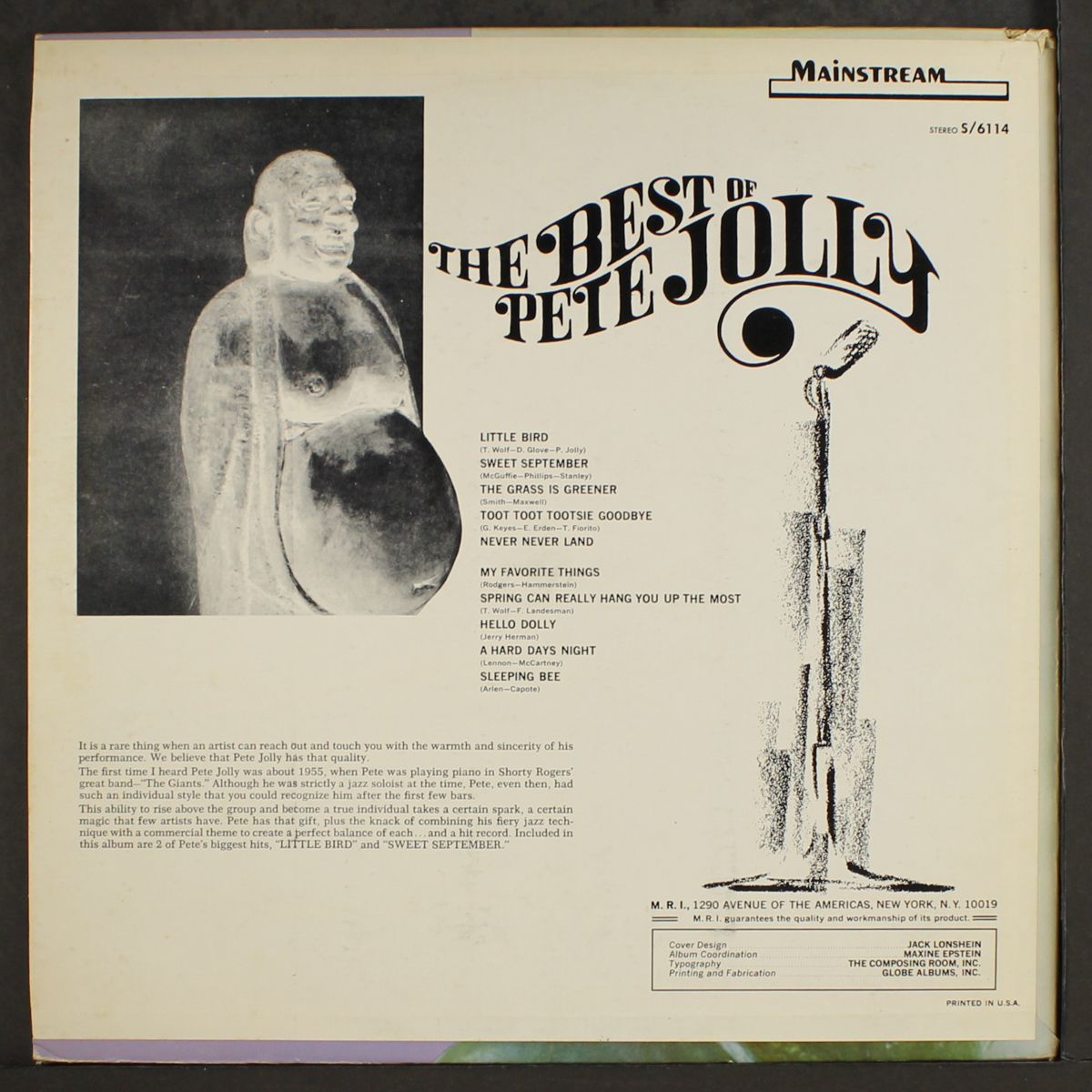 best of by PETE JOLLY