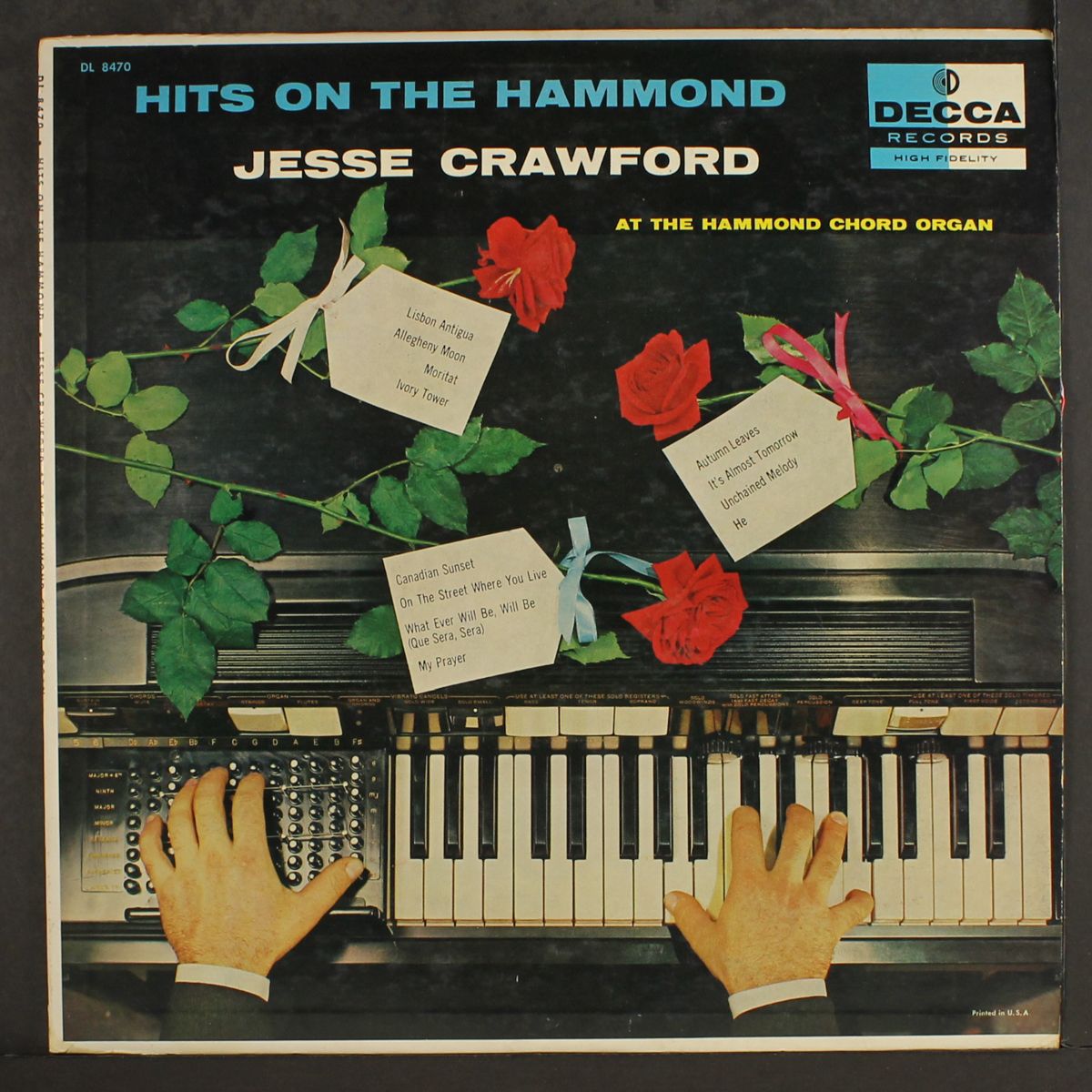 hits on the hammond by JESSE CRAWFORD
