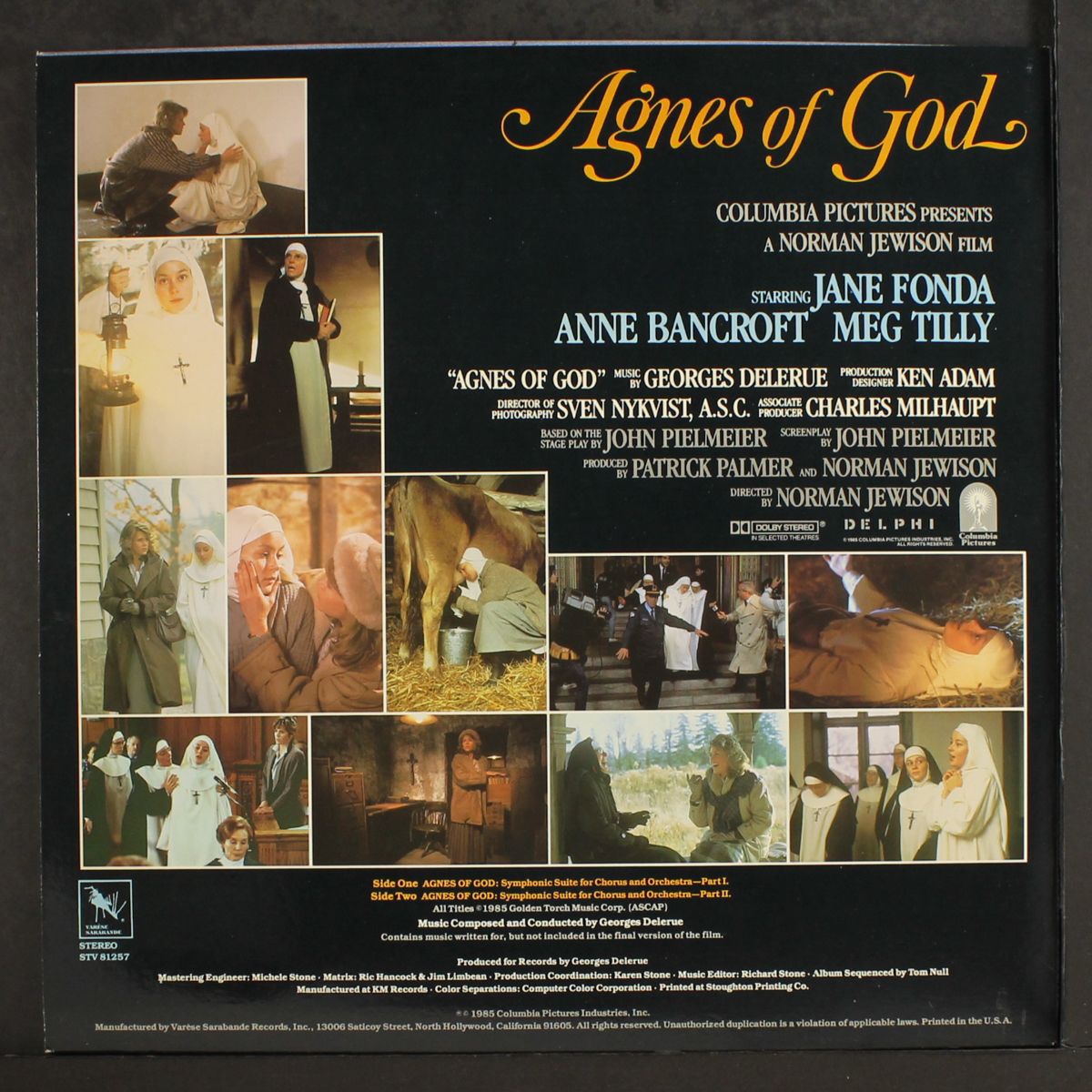agnes of god by SOUNDTRACK