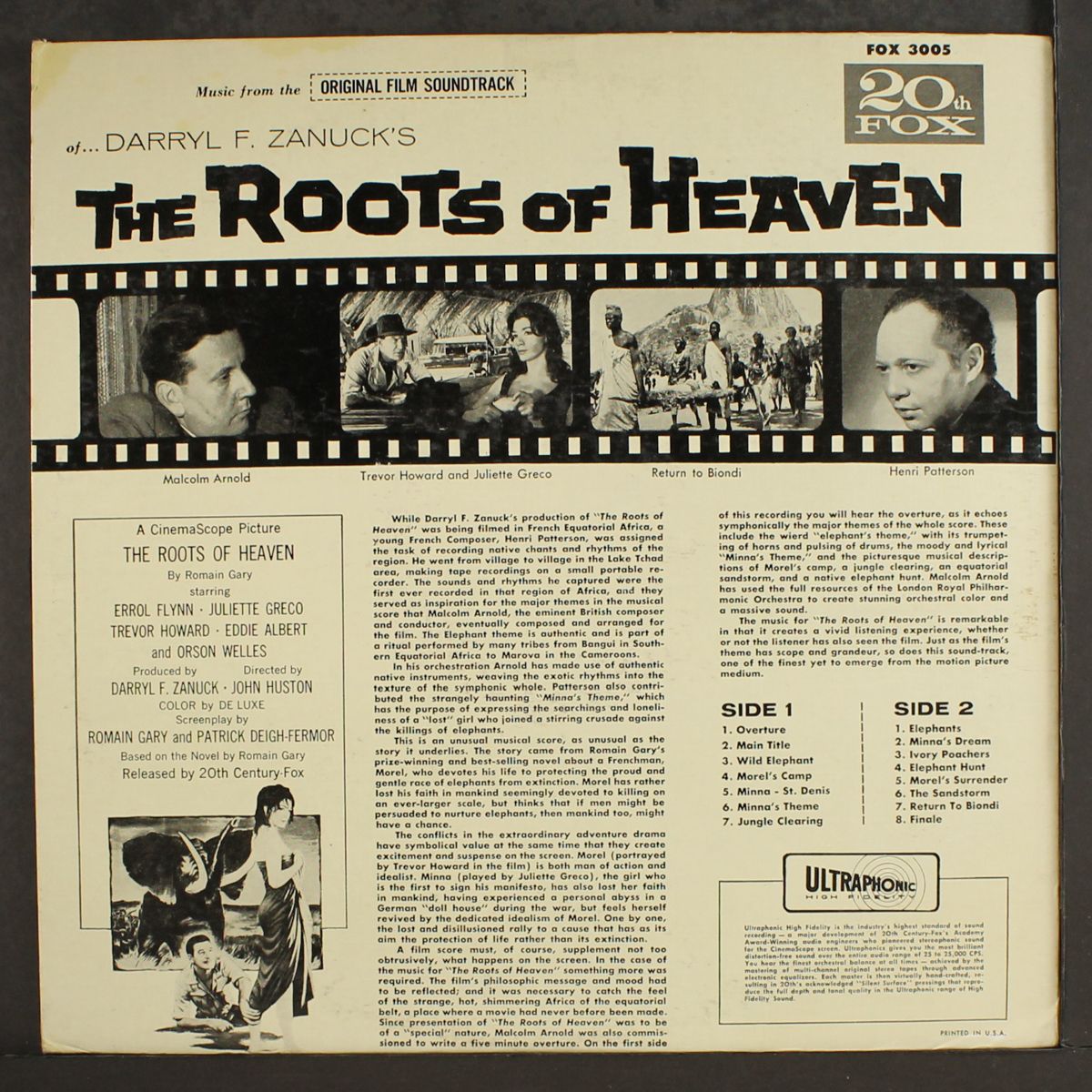 the roots of heaven by SOUNDTRACK