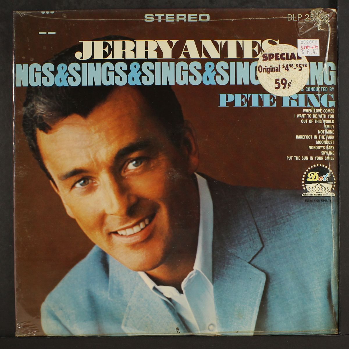 sings & sings & sings by JERRY ANTES