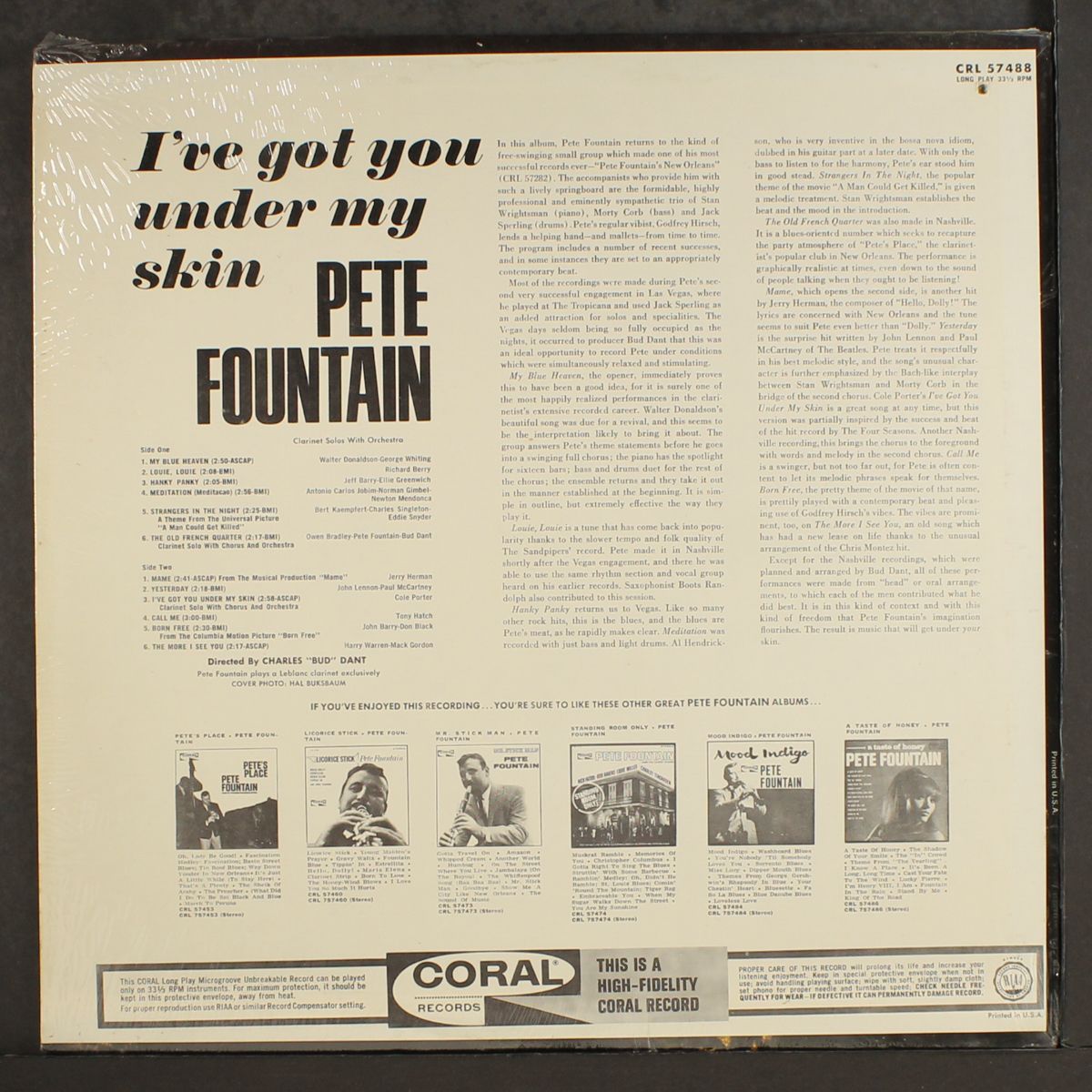 i've got you under my skin by PETE FOUNTAIN