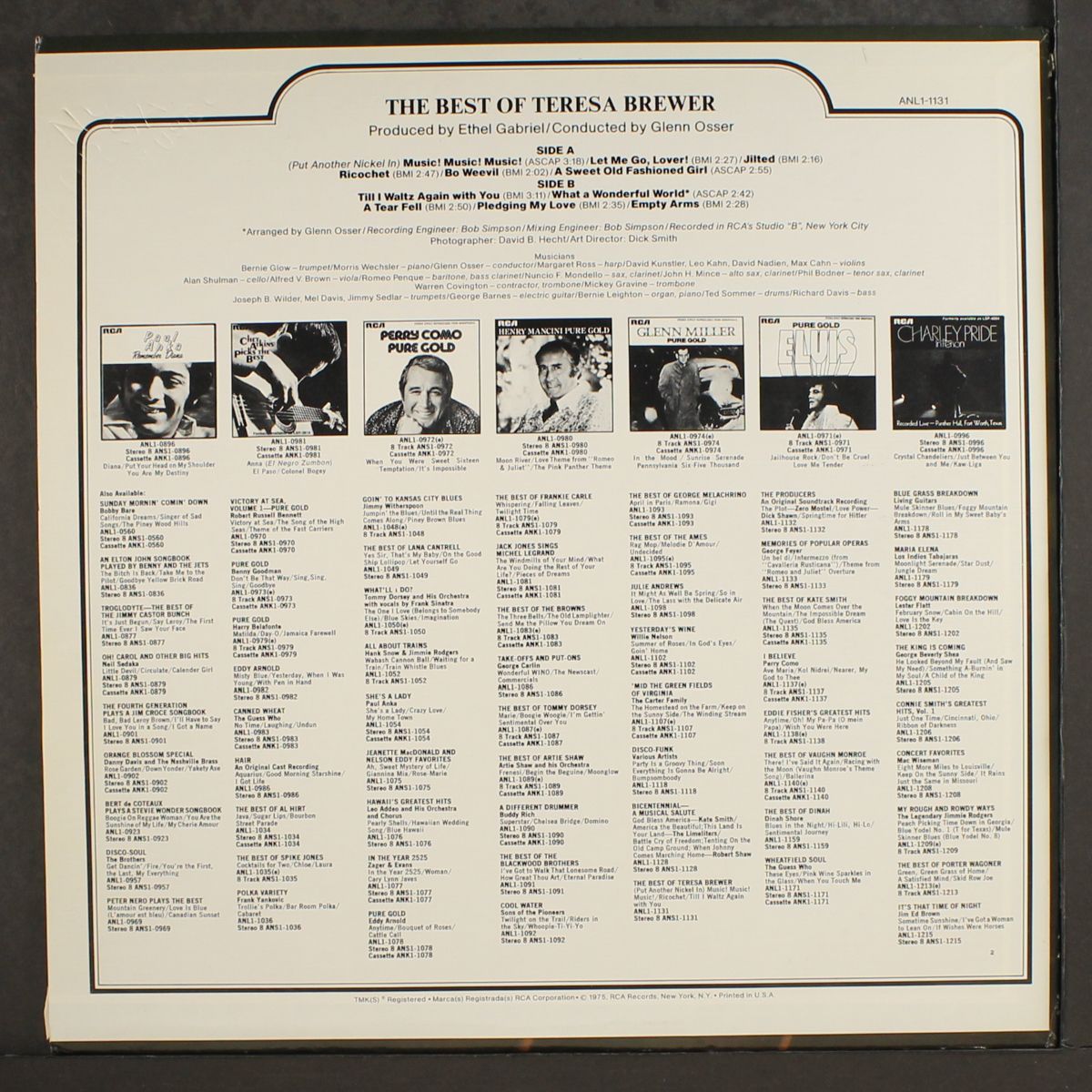 best of by TERESA BREWER