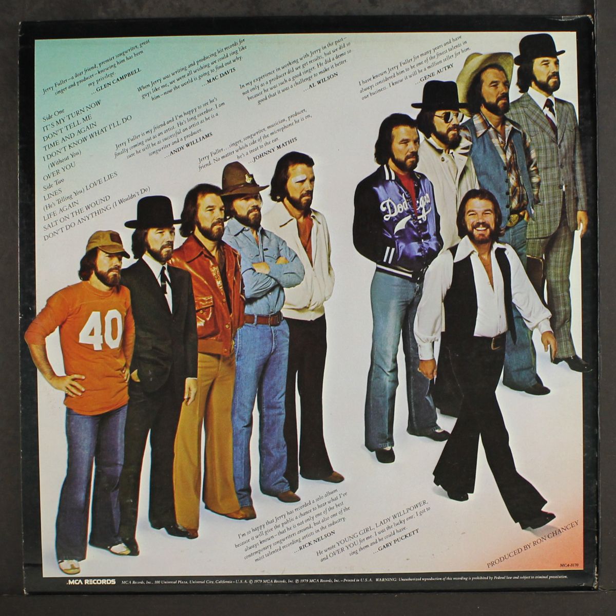 it's my turn now by JERRY FULLER