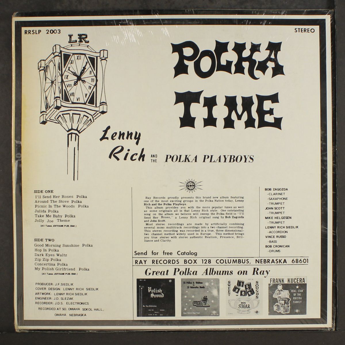 polka time with by LENNY RICH