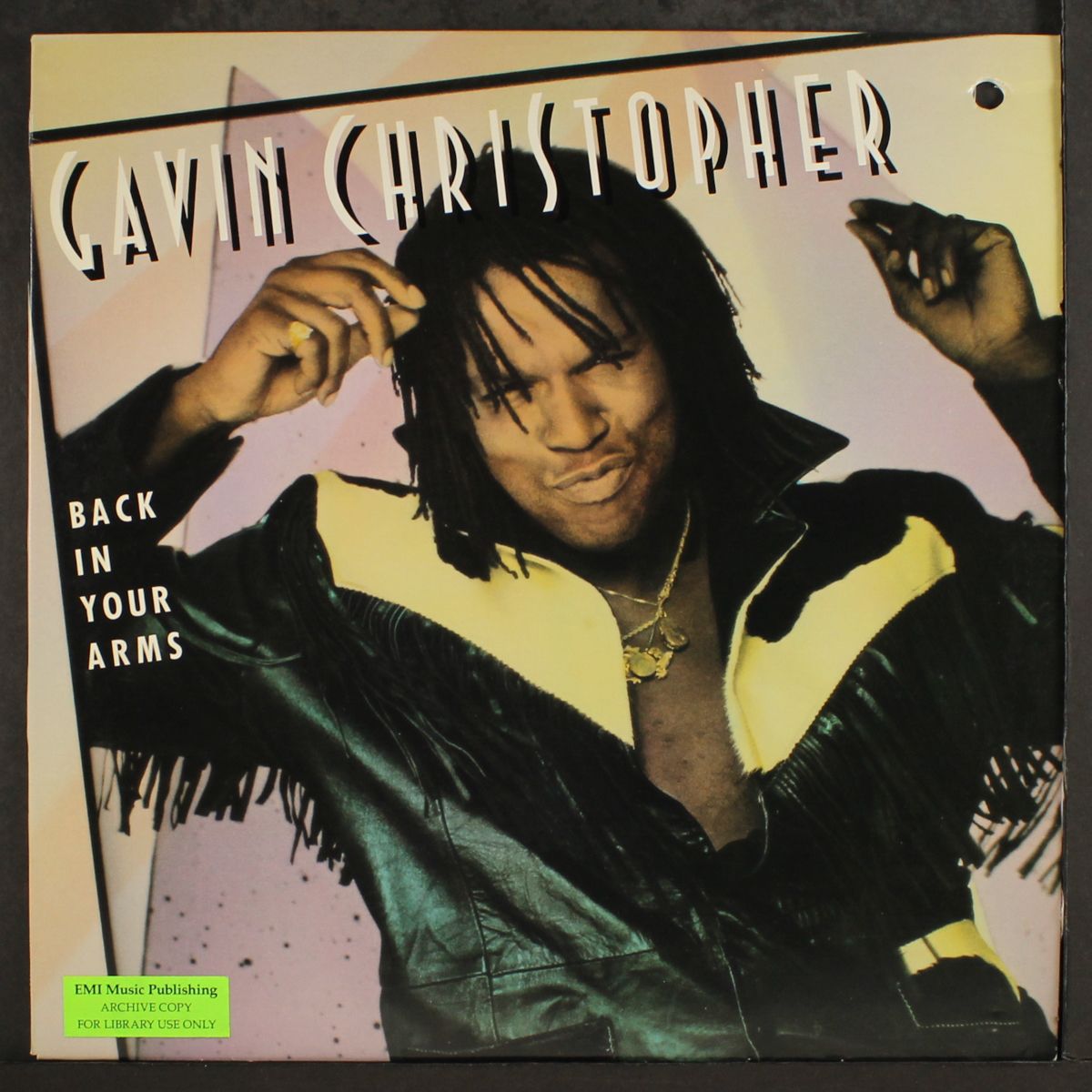 back in your arms by GAVIN CHRISTOPHER