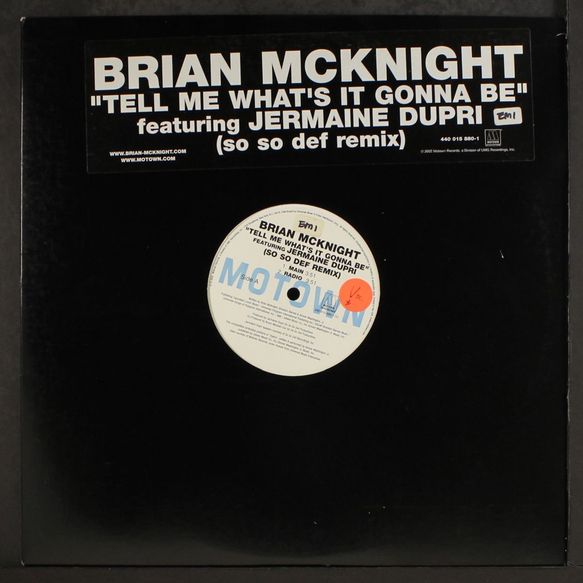 tell me what it's gonna be by BRIAN MCKNIGHT