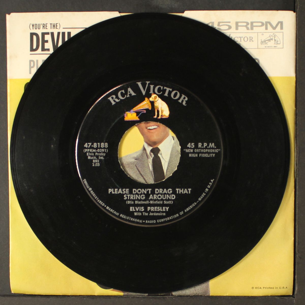 devil in disguise / please don't drag that string around by ELVIS PRESLEY