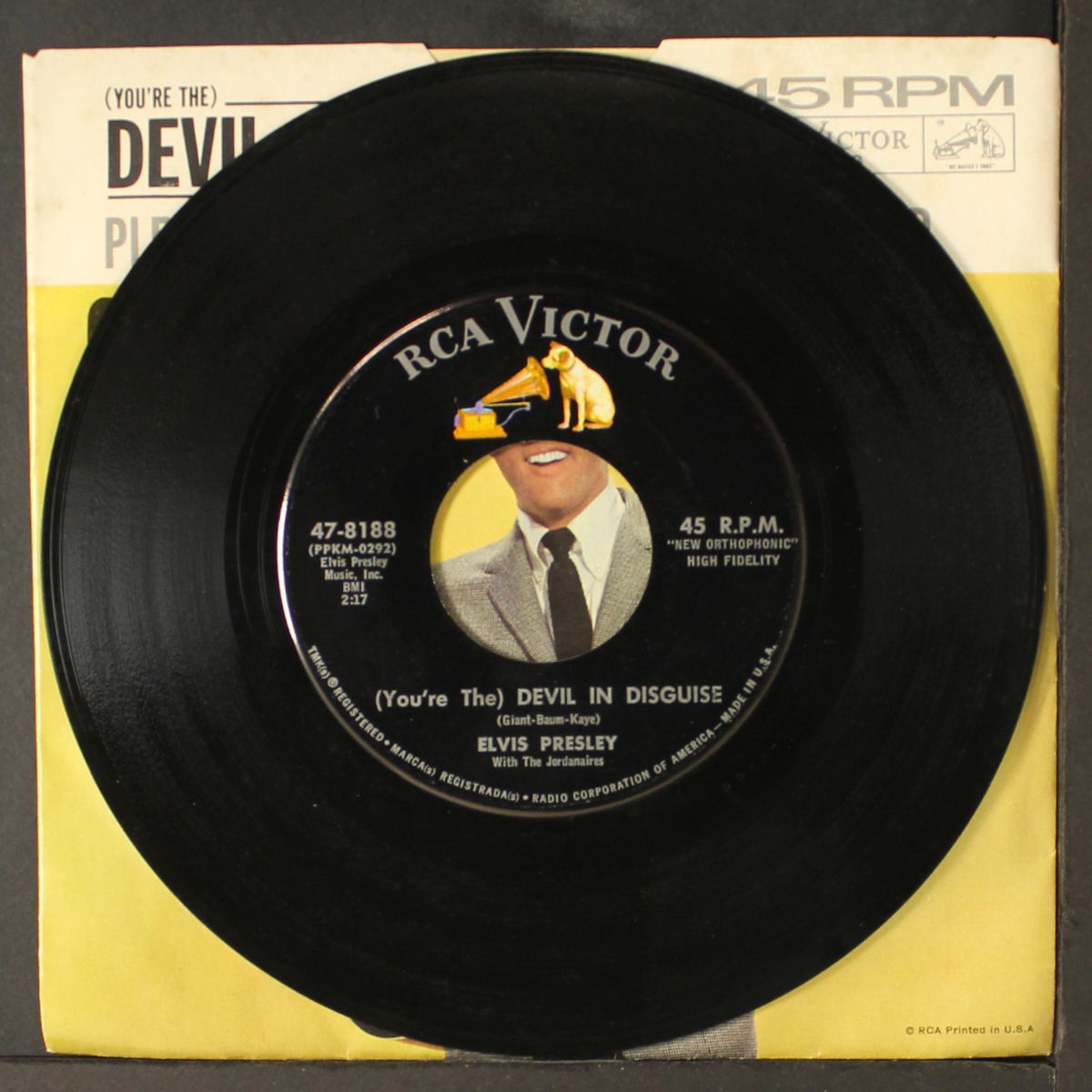 devil in disguise / please don't drag that string around by ELVIS PRESLEY