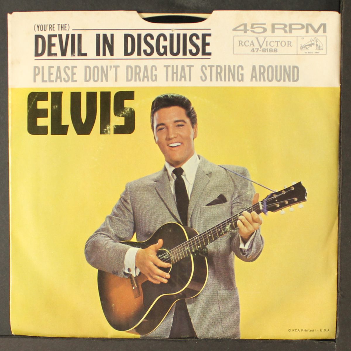 devil in disguise / please don't drag that string around by ELVIS PRESLEY