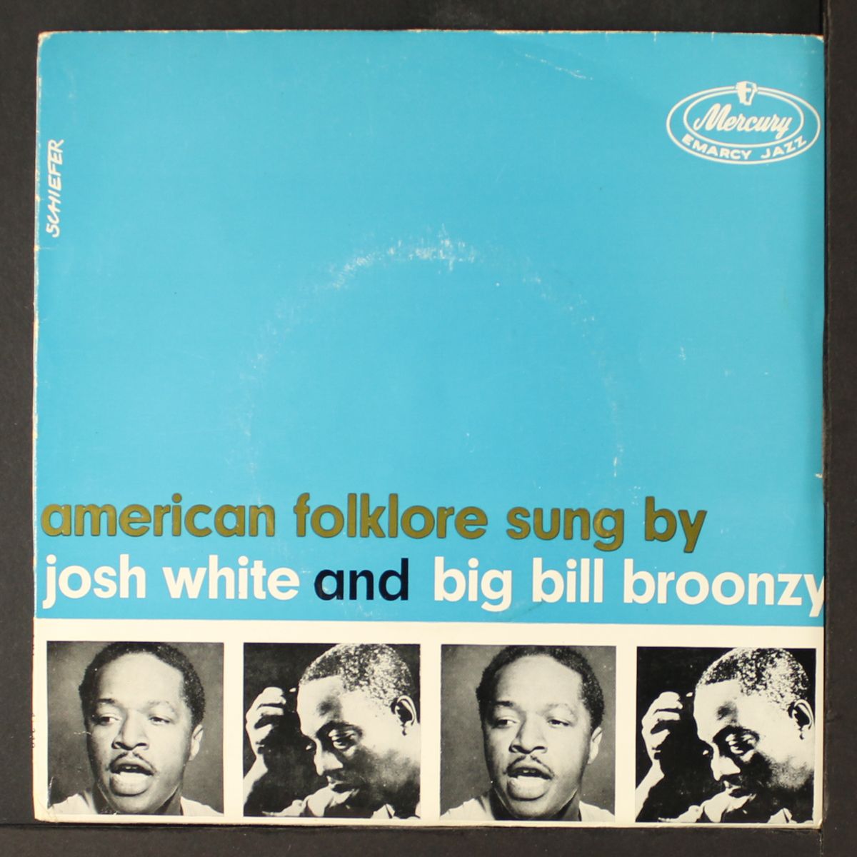 american folklore by JOSH WHITE & BIG BILL BROONZY