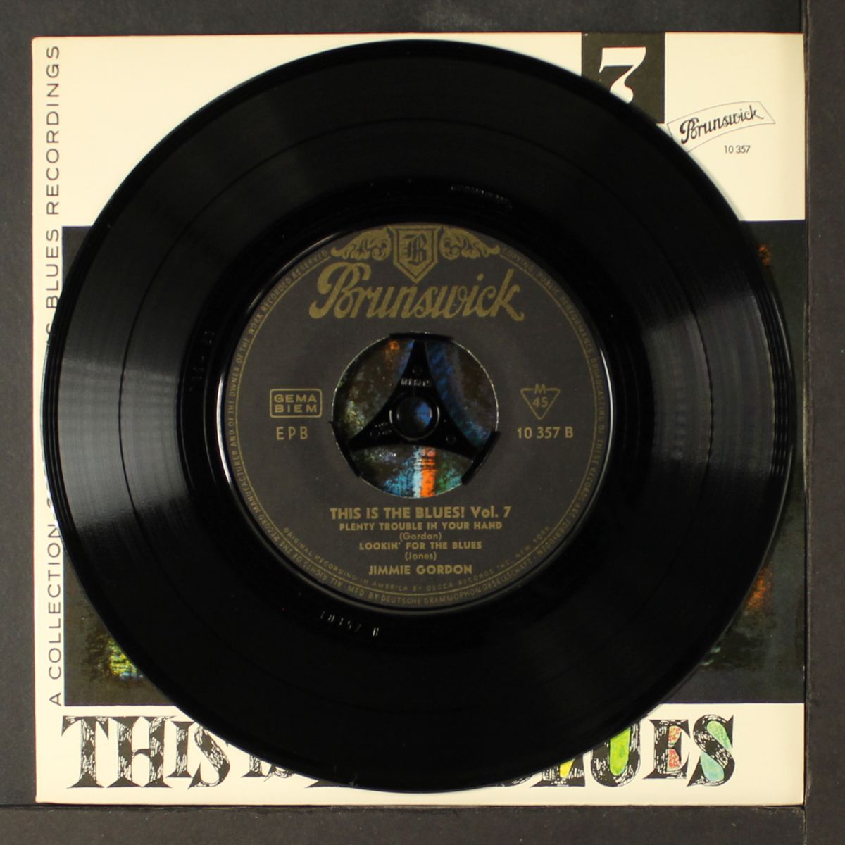this is the blues vol. 7 by JIMMIE GORDON