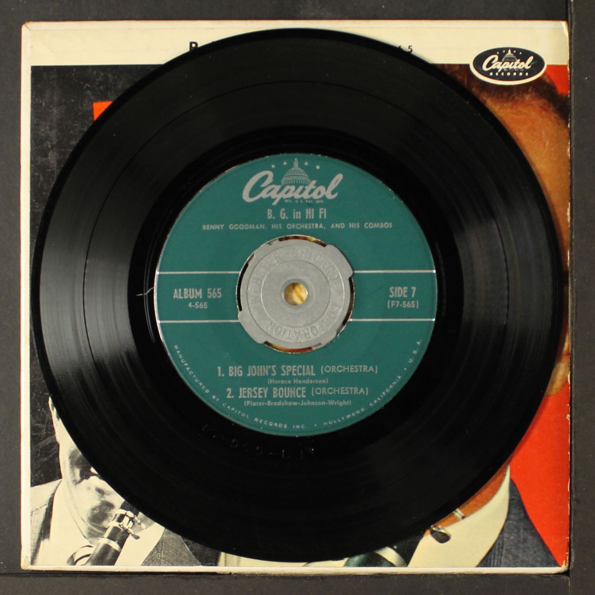 in hi-fi pt. 4 by BENNY GOODMAN
