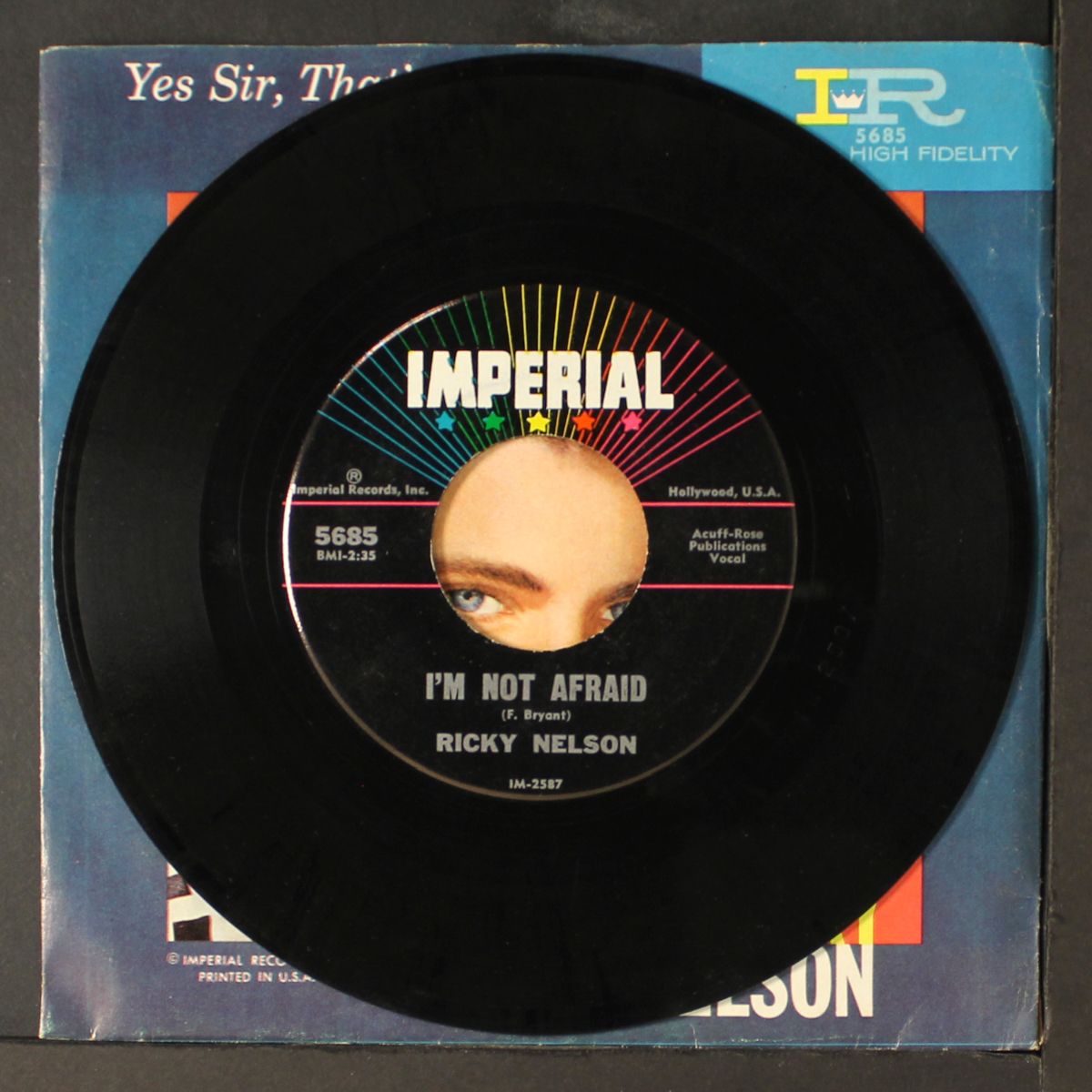 yes sir that's my baby / i'm not afraid by RICKY NELSON