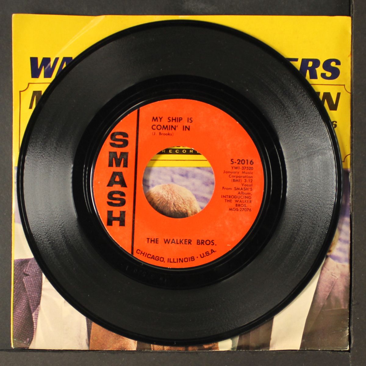 my ship is coming in / you're all around me by WALKER BROTHERS