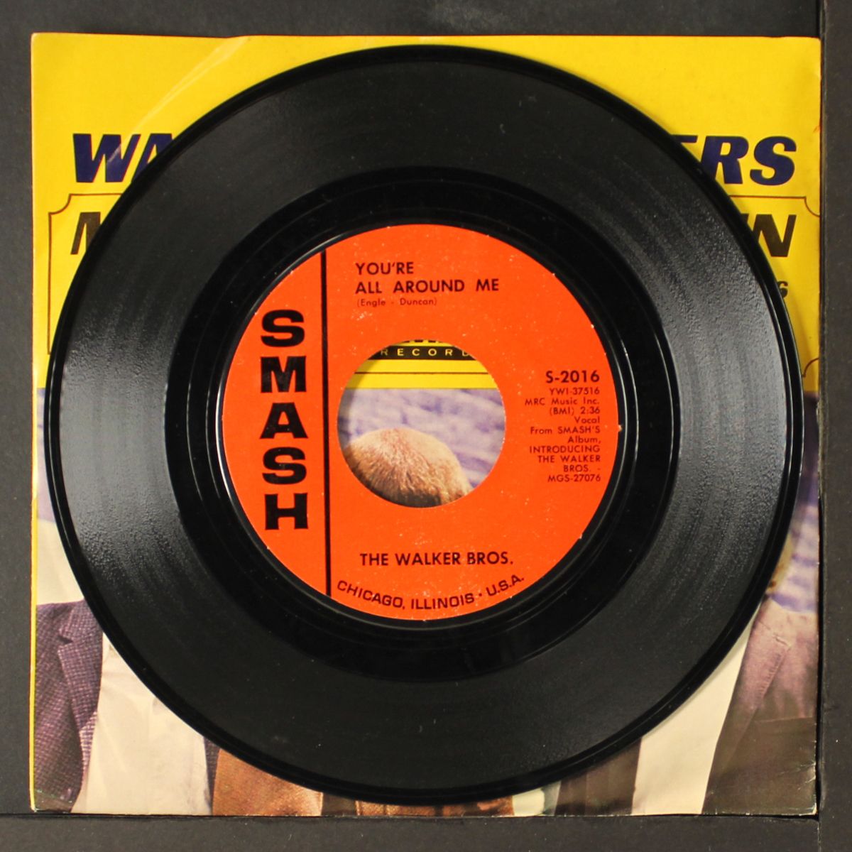 my ship is coming in / you're all around me by WALKER BROTHERS