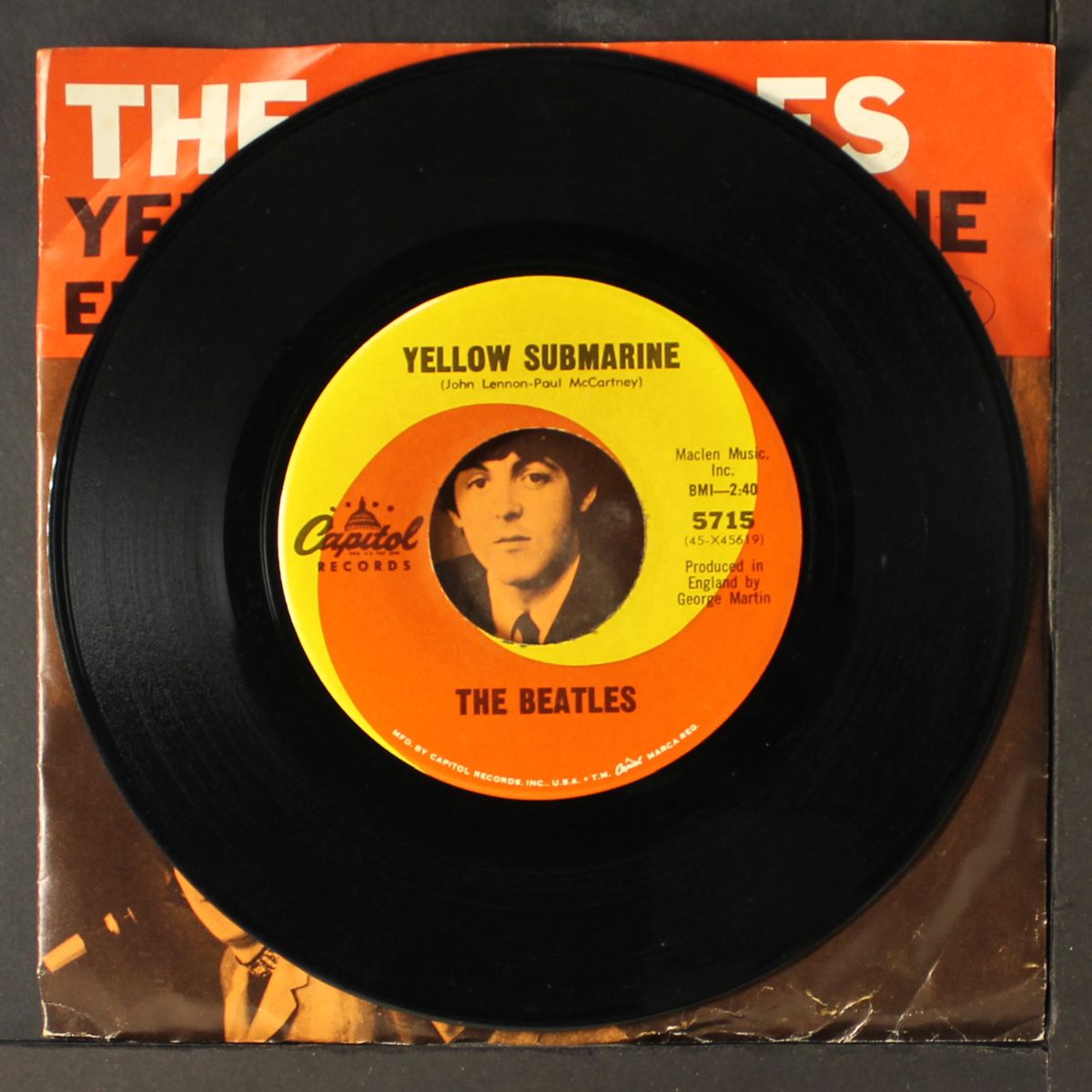yellow submarine / eleanor rigby by BEATLES