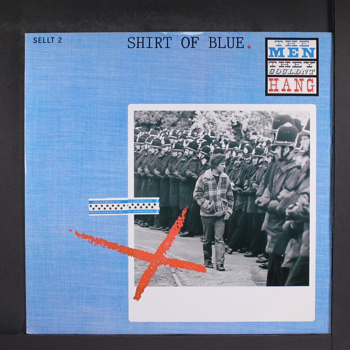 shirt of blue by MEN THEY COULDN'T HANG