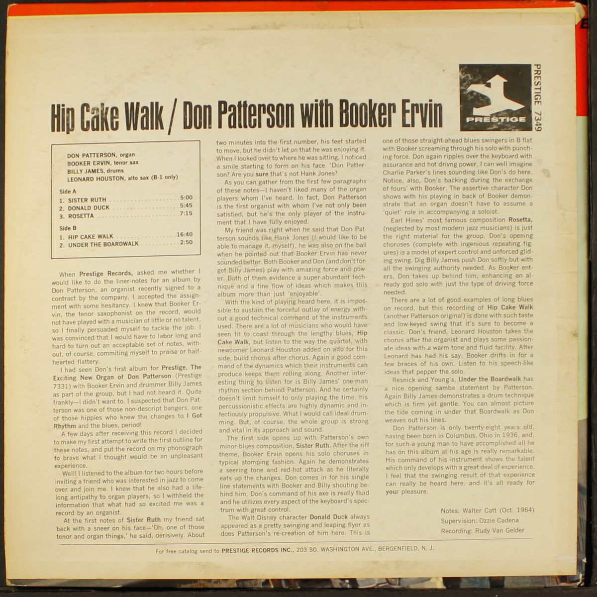 hip cake walk by DON PATTERSON