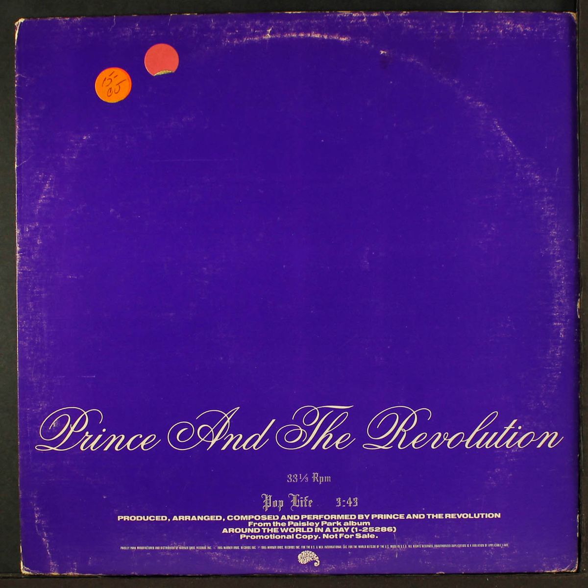 pop life by PRINCE
