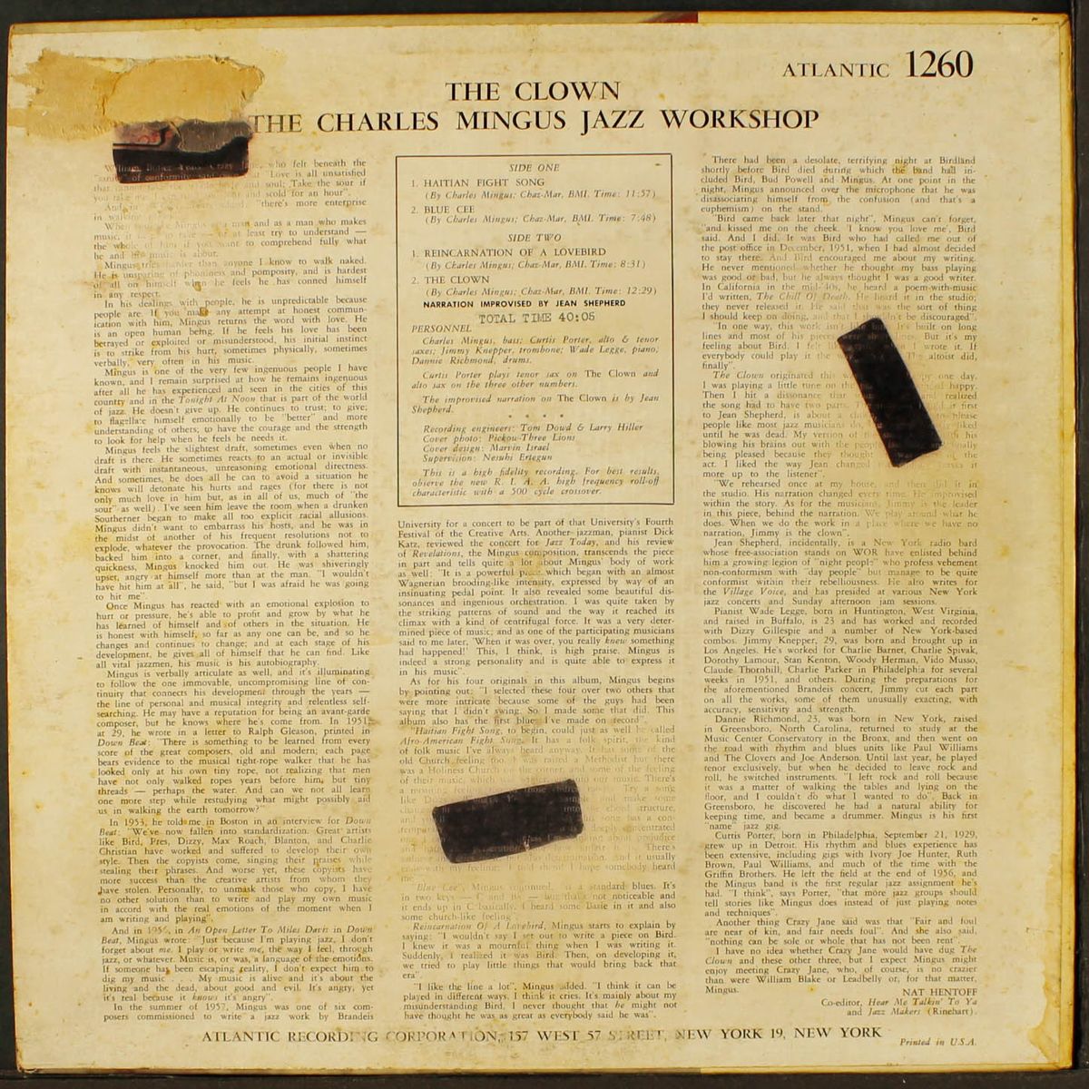 the clown by CHARLES MINGUS