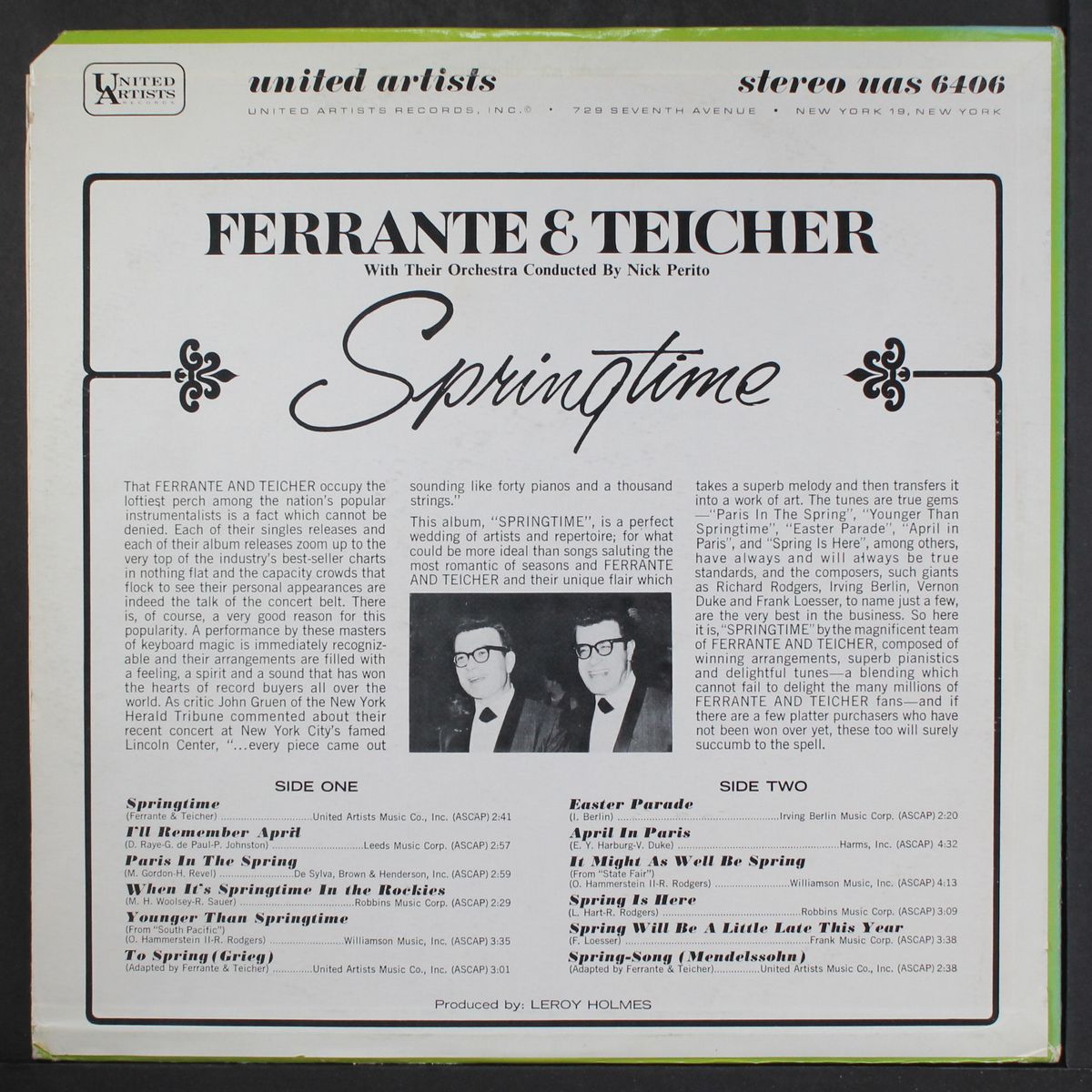 springtime by FERRANTE & TEICHER