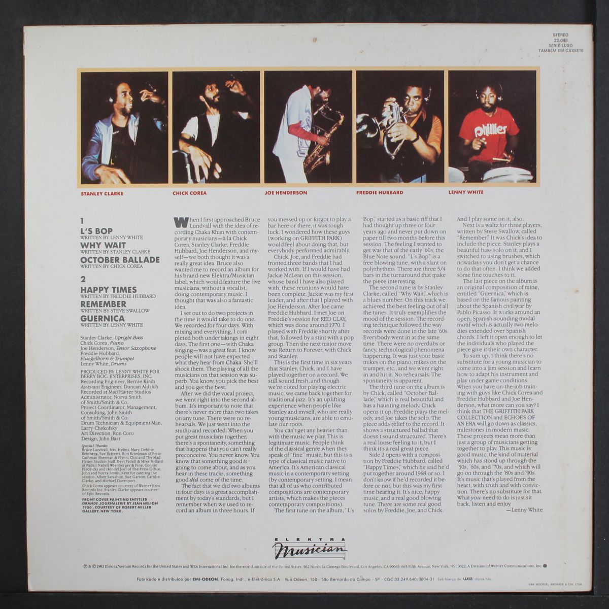 the griffith park collection by STANLEY CLARKE, CHICK COREA & MORE