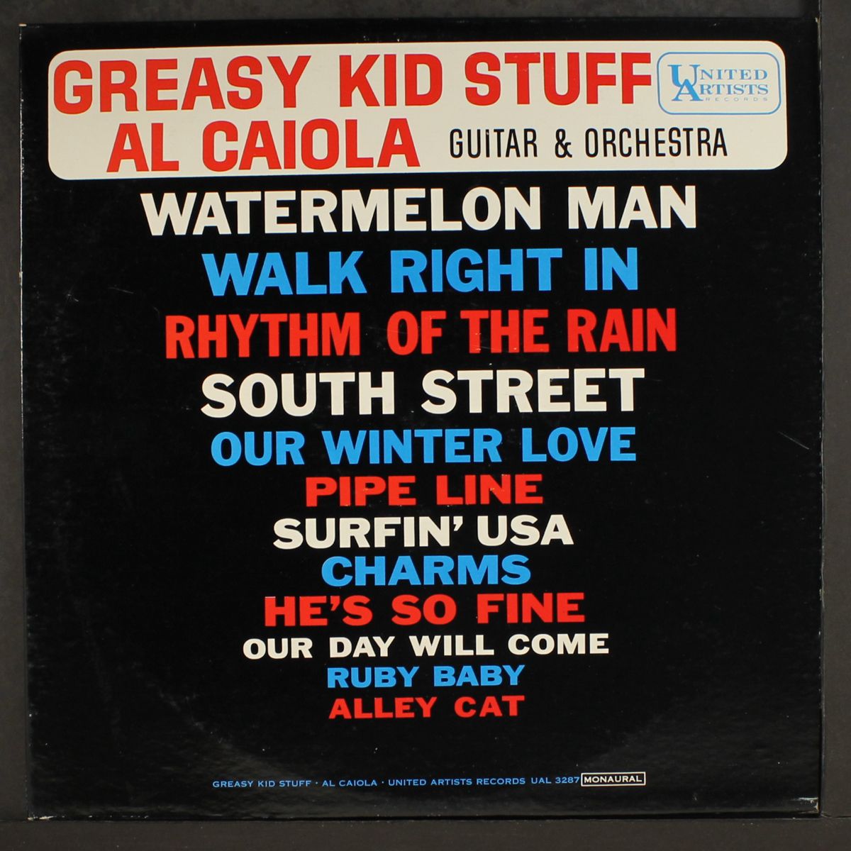 greasy kid stuff by AL CAIOLA