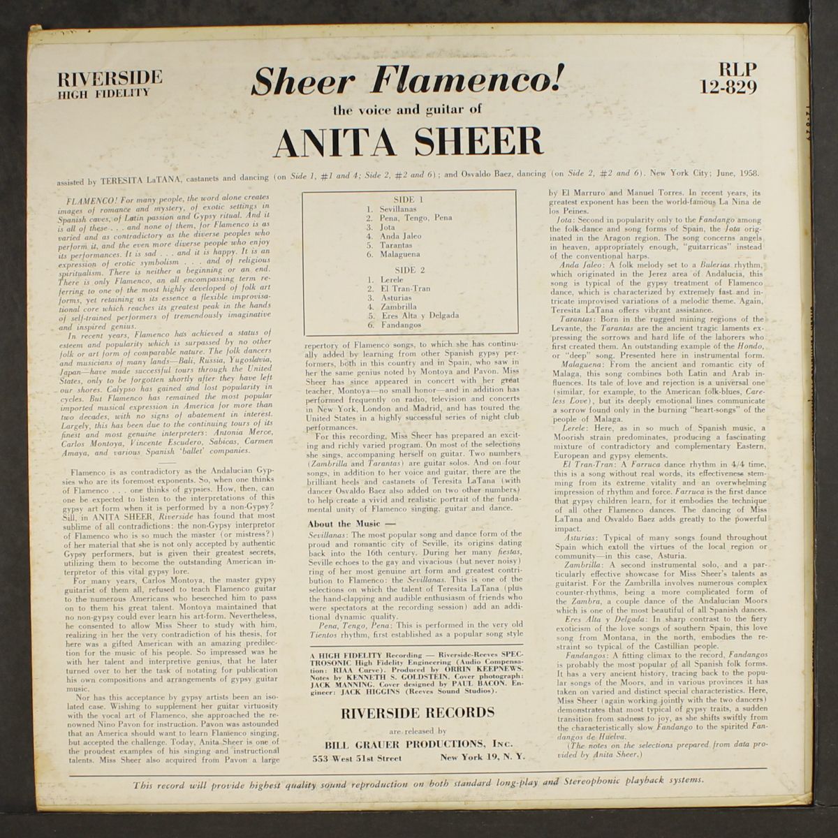 sheer flamenco by ANITA SHEER