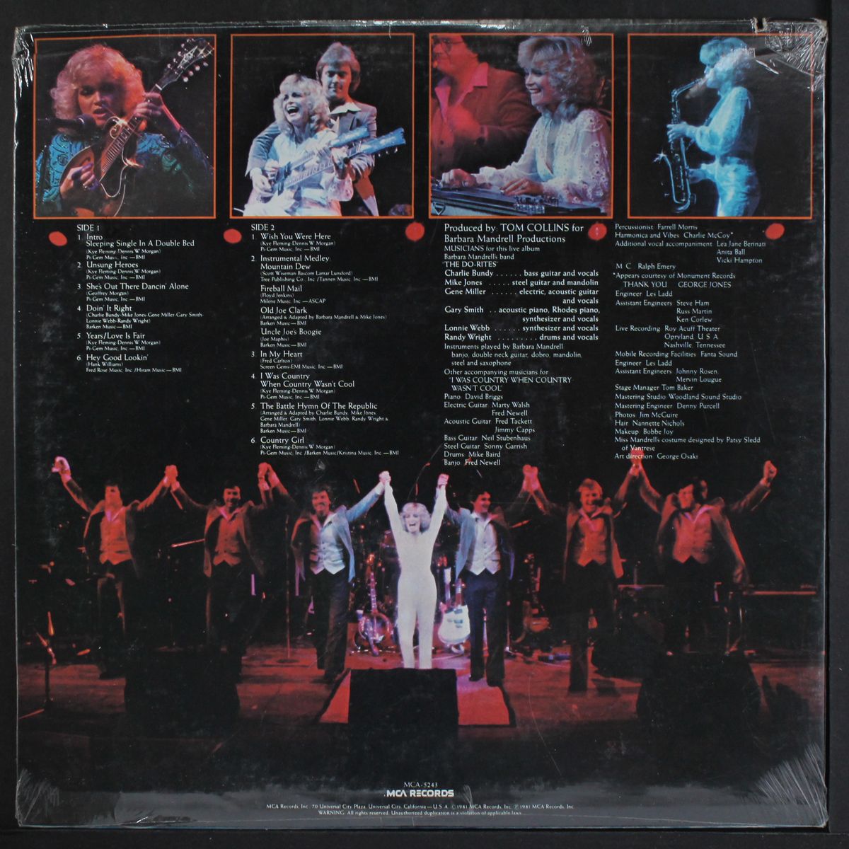 live by BARBARA MANDRELL