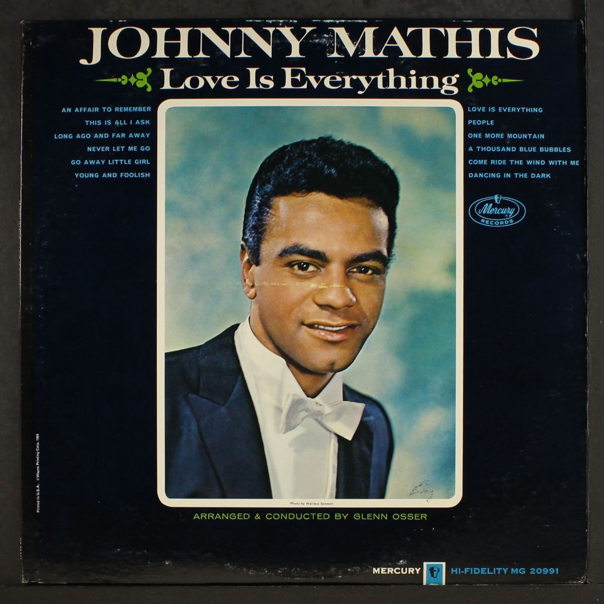 love is everything by JOHNNY MATHIS