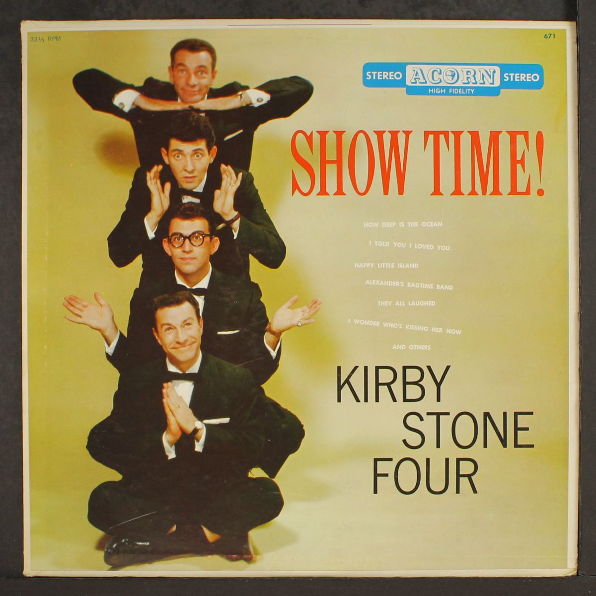 show time by KIRBY STONE FOUR
