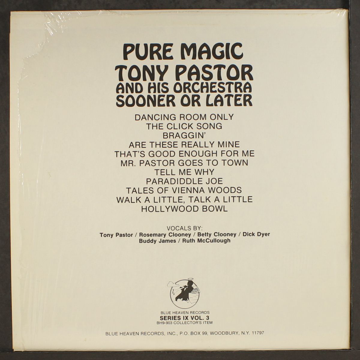 pure magic by TONY PASTOR