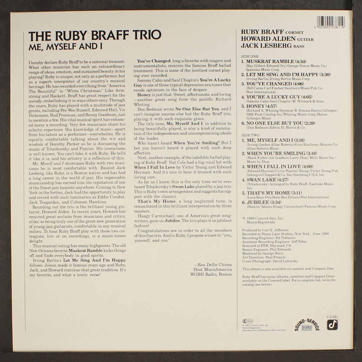 me, myself and i by RUBY BRAFF