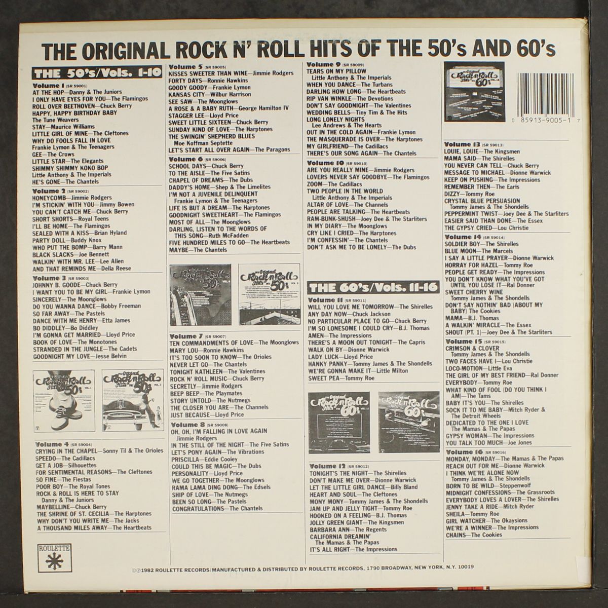 original r&r hits of the 50's, vol. 5 by VARIOUS