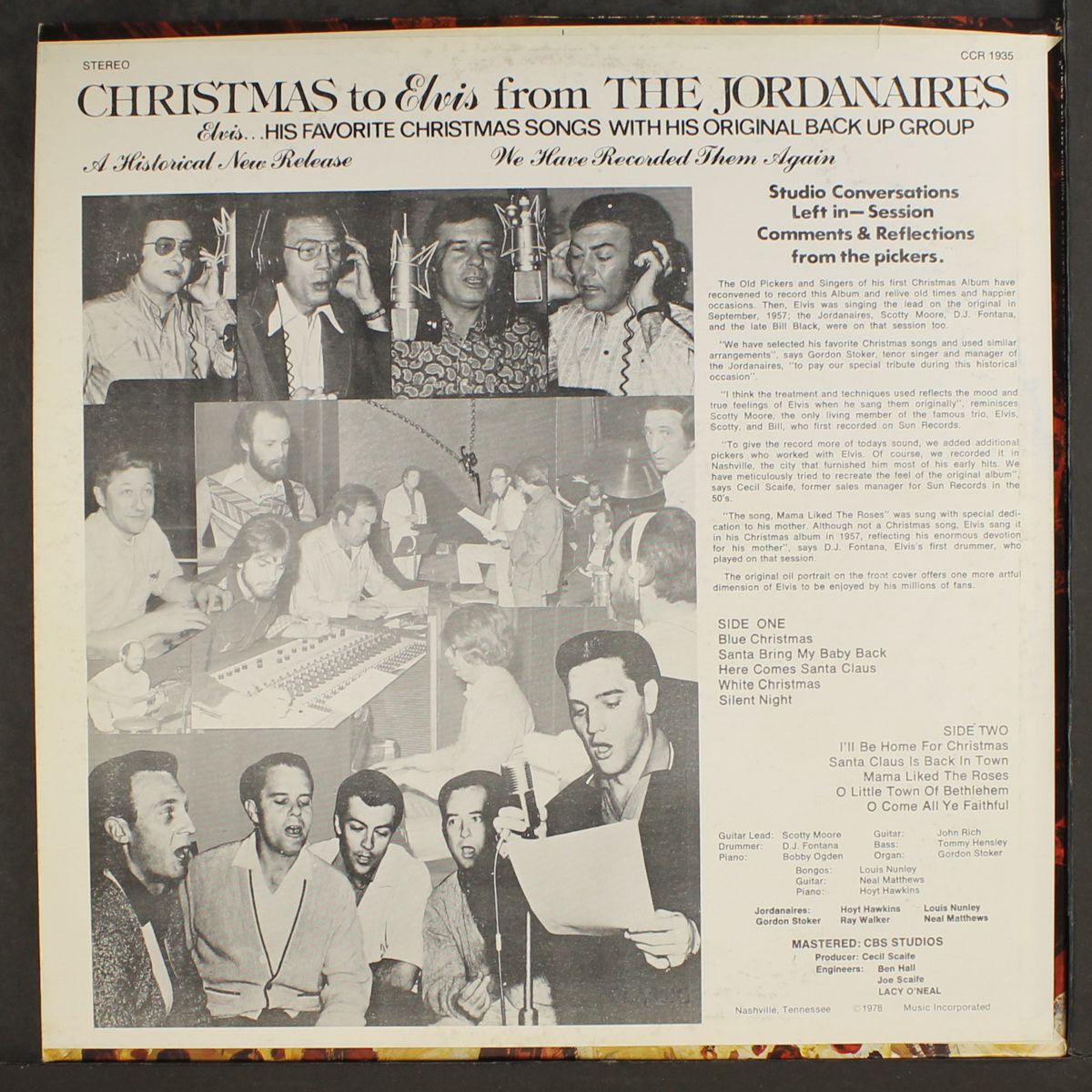 christmas to elvis by JORDANAIRES