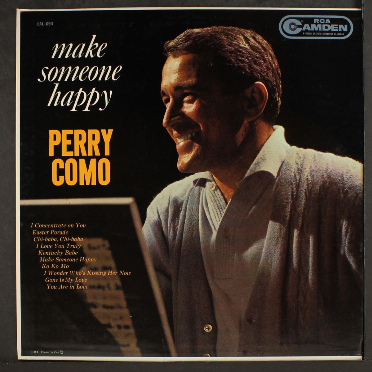 make someone happy by PERRY COMO