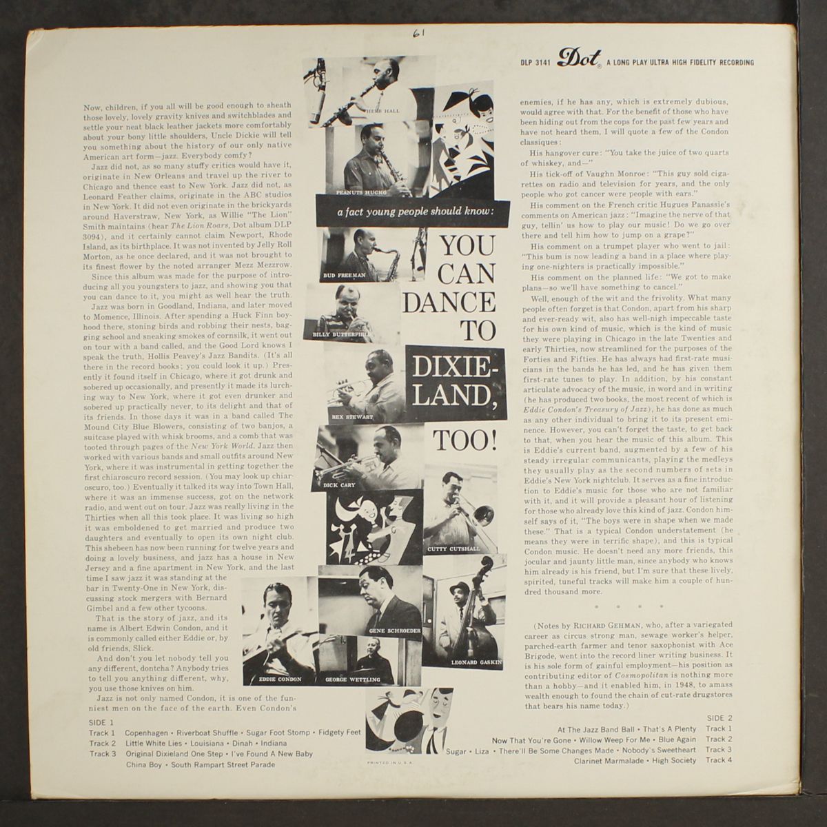 dixieland dance party by EDDIE CONDON