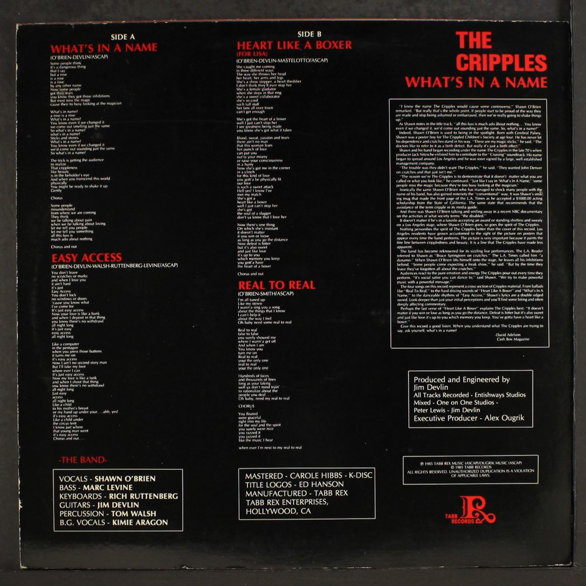 what's in a name by CRIPPLES
