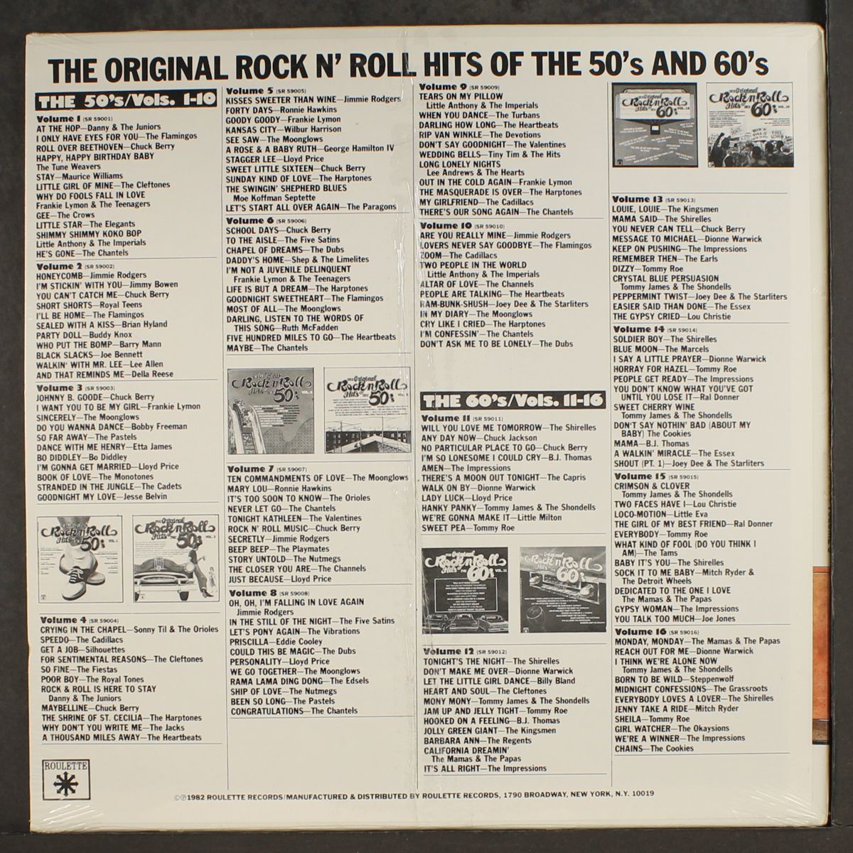 original rock n' roll hits of the 50s, vol. 6 by VARIOUS