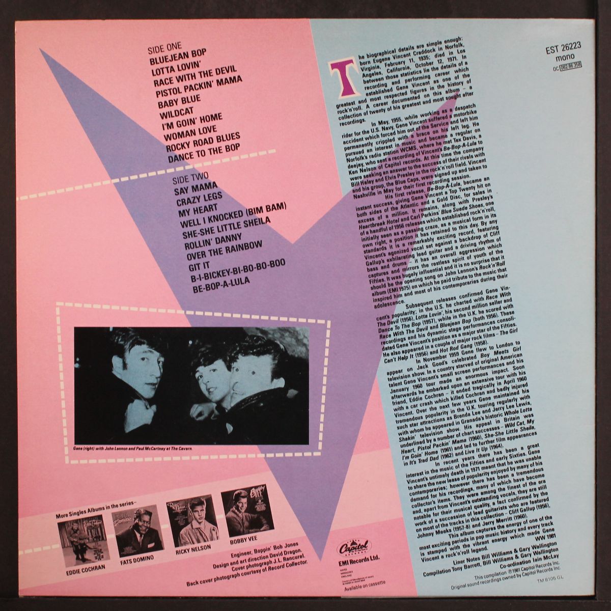 singles album by GENE VINCENT