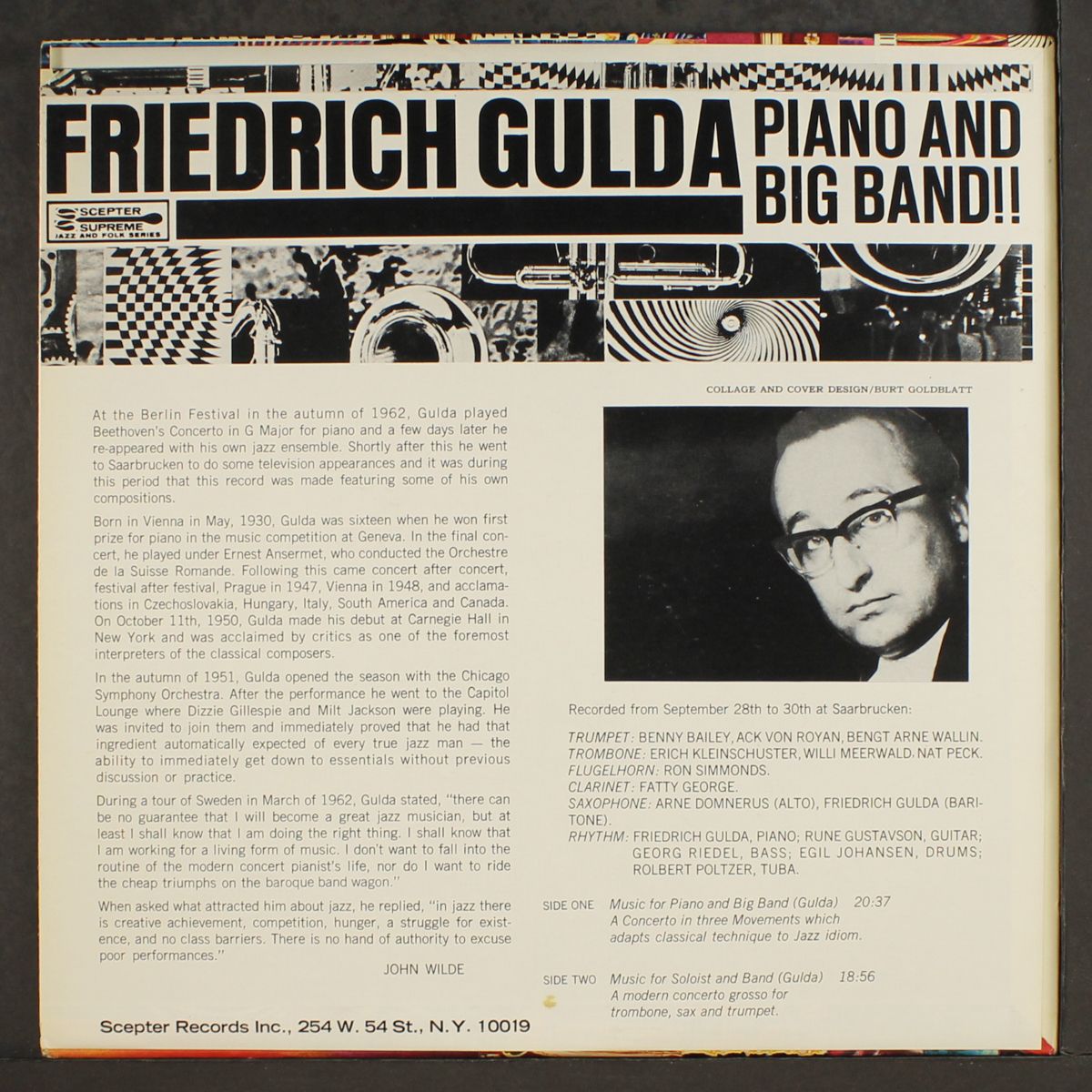 piano and big band!! by FRIEDRICH GULDA