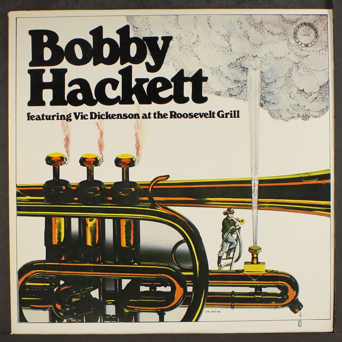 featuring vic dickenson at the roosevelt grill by BOBBY HACKETT