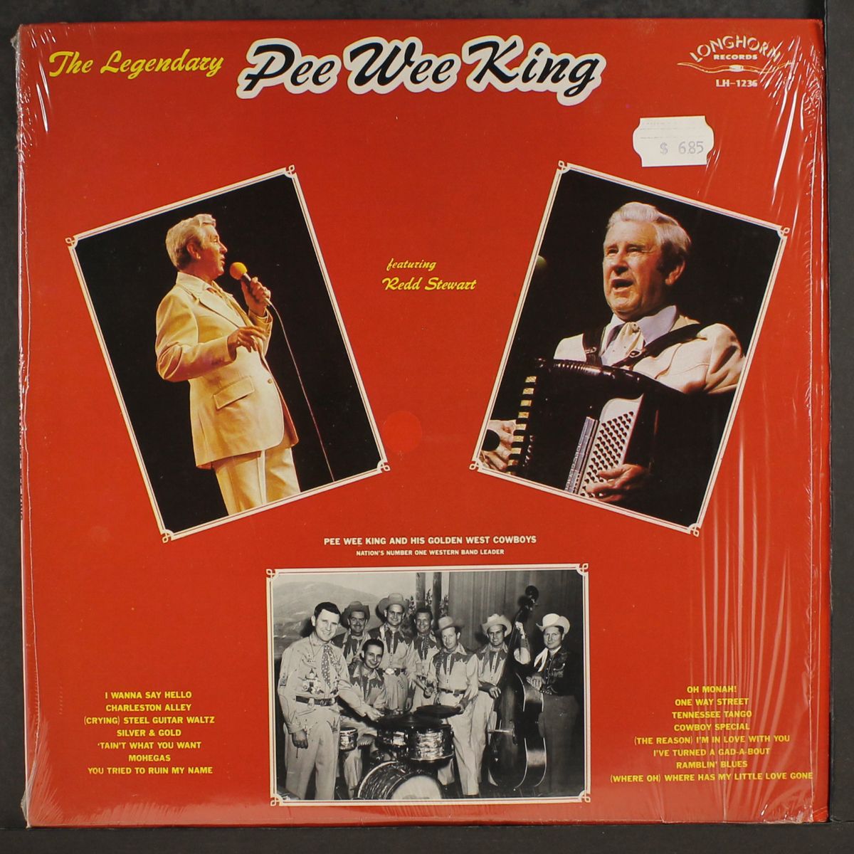 the legendary pee wee king by PEE WEE KING