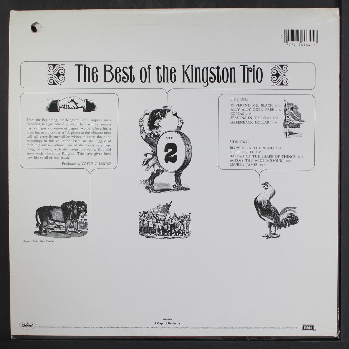 the best of the kingston trio vol. 2 by KINGSTON TRIO