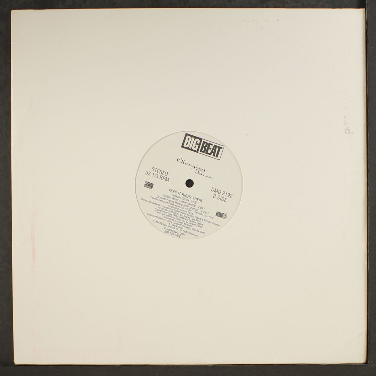 keep it right there (3 mixes / instro's) by CHANGING FACES