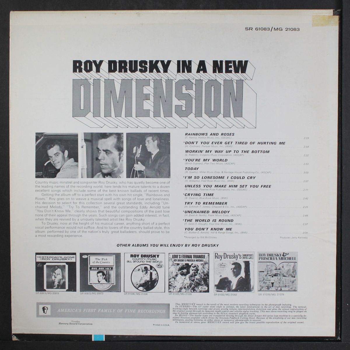 in a new dimension by ROY DRUSKY
