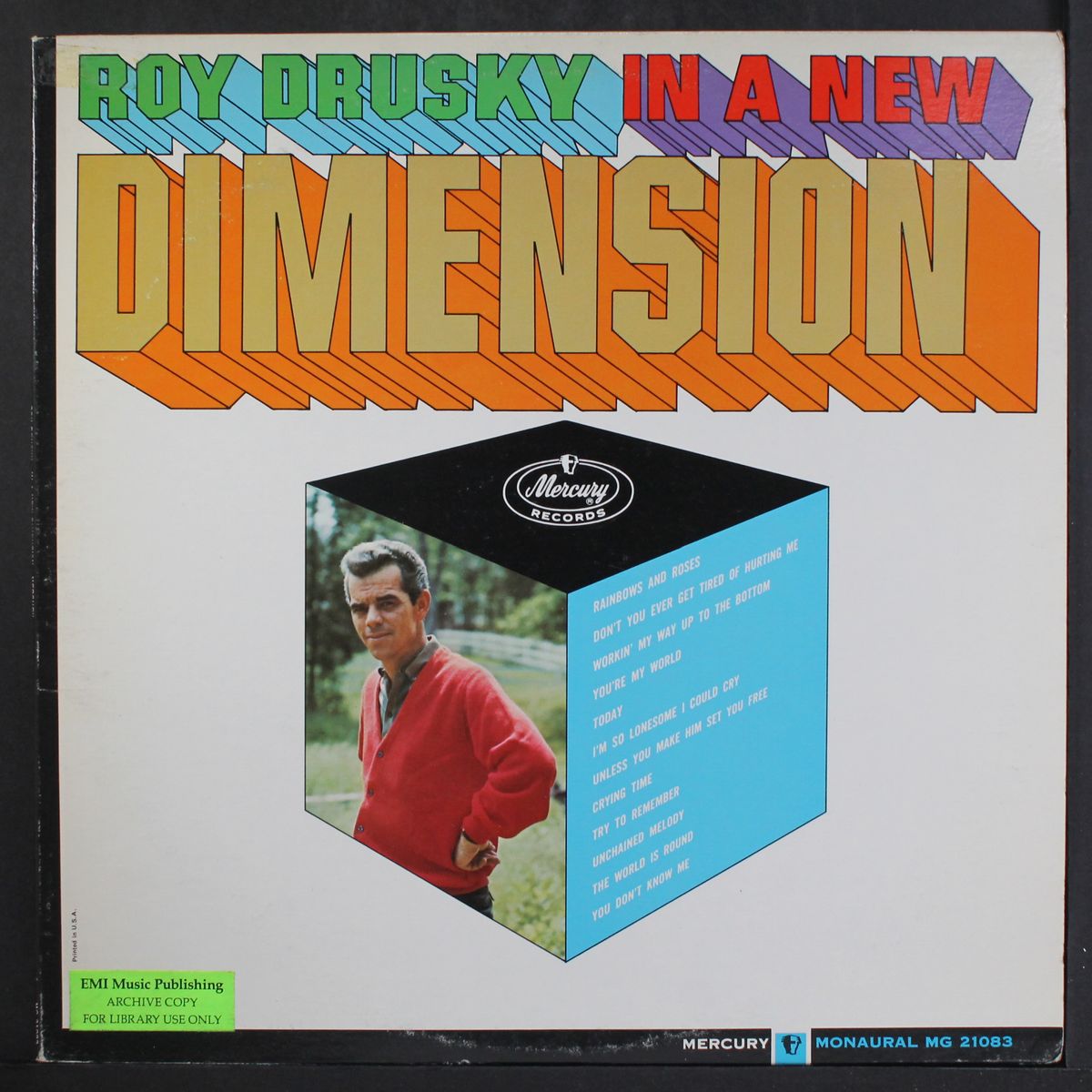 in a new dimension by ROY DRUSKY