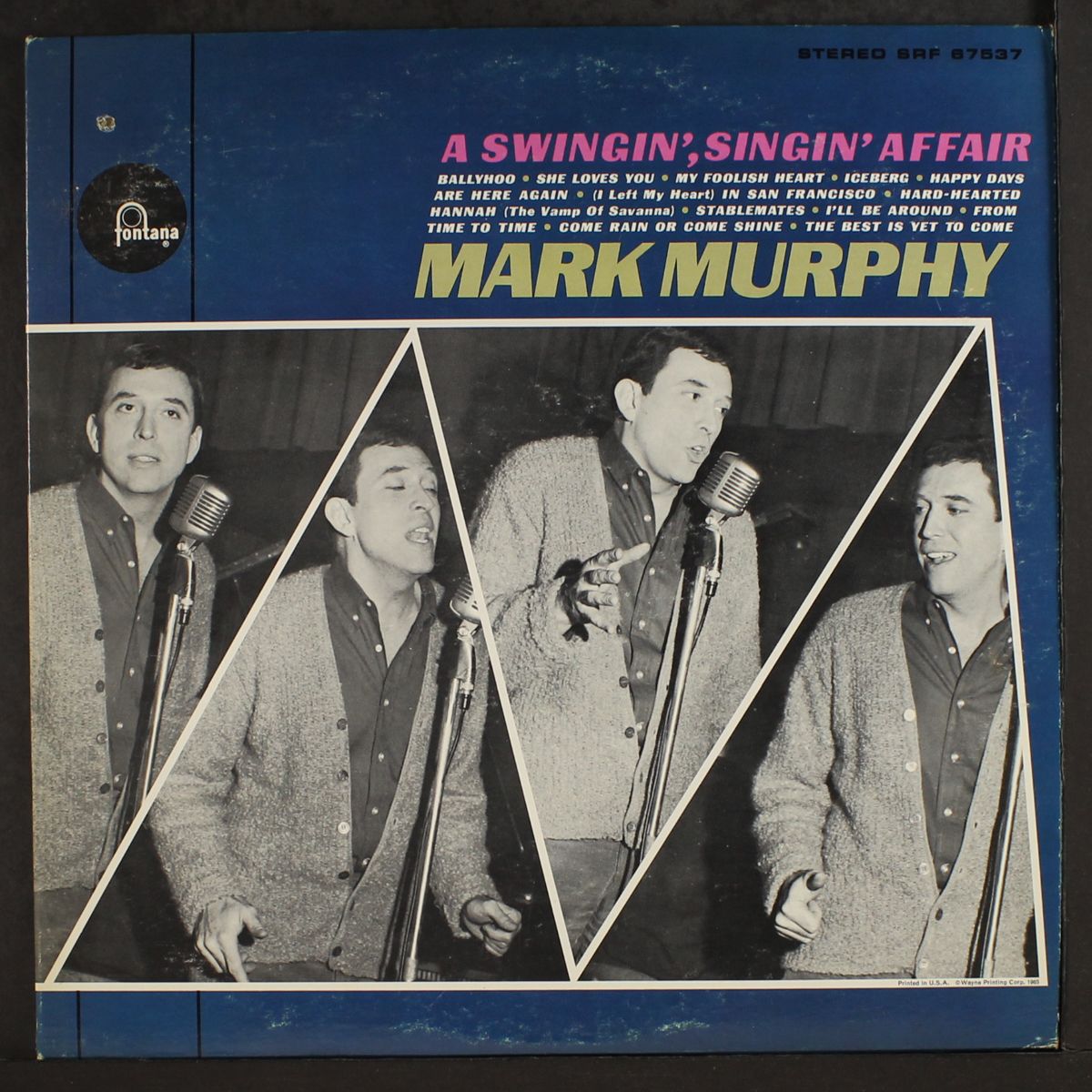 a swingin', singin' affair by MARK MURPHY